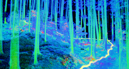 LiDAR LA03 for forest measurement
